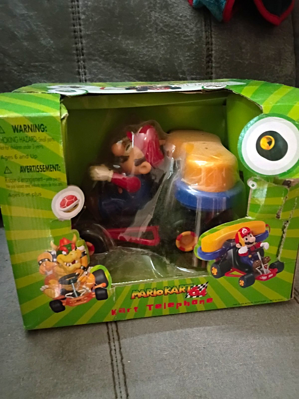 Nintendo Mario Kart 64 Super Mario Kart Telephone Mario Bowser 1997