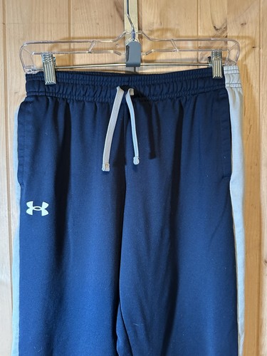 Under Armour Joggers Blue Boys Size YXL Pants - Picture 3 of 6
