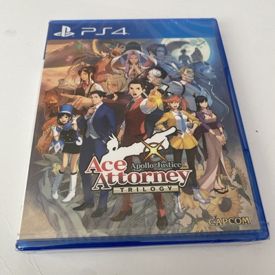 APOLLO JUSTICE ACE ATTORNEY TRILOGY (ASIATISCHE VERSION - ENGLISCH IM SPIEL) PS4 SPIEL