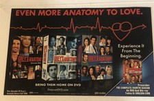 Grey’s Anatomy Tv Series Vtg Print Ad Patrick Dempsey Eric Dane Tpa27