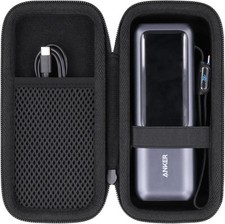 for Anker 25,000mAh Laptop Power Bank, Hard Travel Black Case for Anker 165W