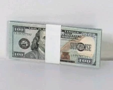 Zuru 5 Surprise Toy Mini Brands Series One Hundred 100 Dollar Bills Play Money 