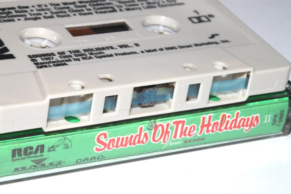 Christmas : Sounds Of The Holidays II from Exxon Cassette Tape 1989 PLAY TESTED — 第 2/4 张图片