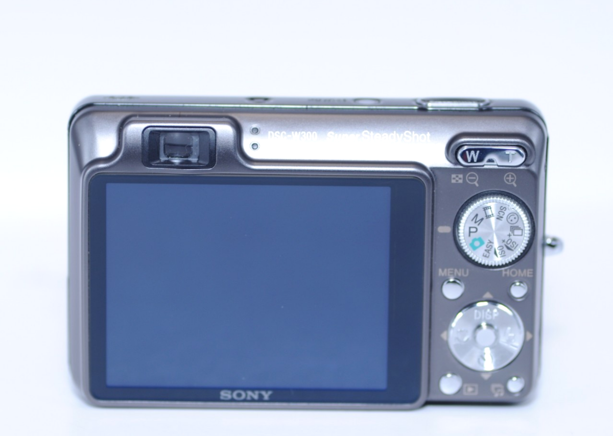 Sony Cyber-shot DSC-W300 13.6MP Digital Camera - Black for sale
