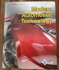 Modern Automotive Technology Ninth Edition James E Duffy HC Hardcover