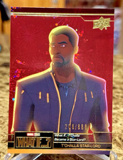 2023 Upper Deck Marvel What If T'Challa Star-Lord /888 Possibilities Red #35