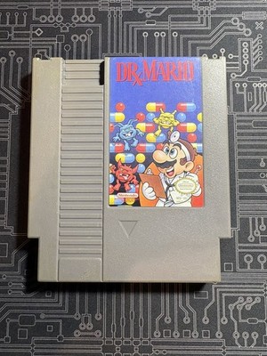 Dr. Mario (NES - 1990) Authentic, Cleaned, Tested, & Working!