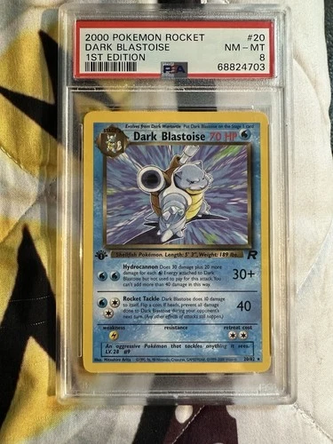 Dark Blastoise PSA 8