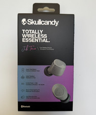 Skullcandy Jib In-Ear Wireless Bluetooth Ohrhörer, 32 Stunden Akku mit Mikrofon (GRAU)