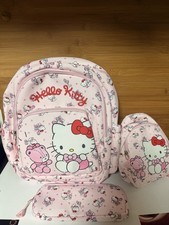 ❤️ Hello Kitty ❤️, Rucksack, Set, 3 teilig, unbenutzt, Sammlungsauflösung 