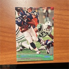 Topps 2000 Stadium Club Terrell Davis #110 Denver Broncos Football Base Set Card