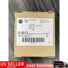 New Allen Bradley 100-C16EJ10 Series B IEC Contactor 16 AMP 24VDC US Free Tax