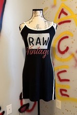 Raw Vintage Color Block H-Line Women’s Mini Dress Size Large Been Dope Supply