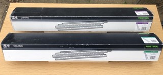 Festool Domino 750mm long dowels 1 full box of 14mm & a partial box of 12mm