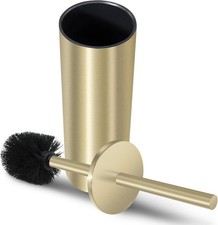 Stainless Steel Toilet Brush with Holder Set for Bathroom Storage and