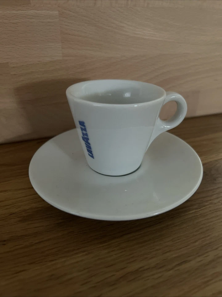 Lavazza Taza y Platillo Espresso 1 Juego Porcelana Italia Foto 2 de 4