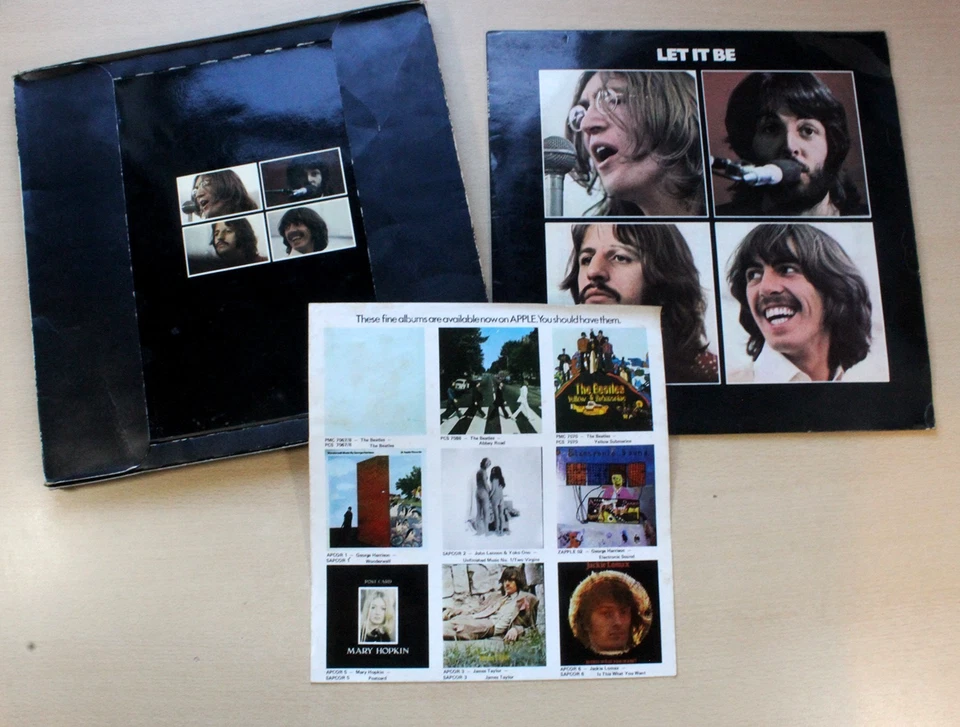 The Beatles/Let It Be/1970 Apple LP Boxset + Book/EX Foto 4 de 4