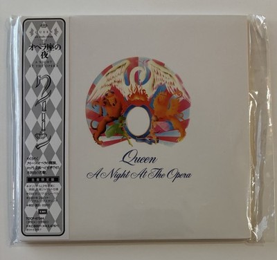 * QUEEN * A NIGHT AT THE OPERA (1975) * Japan * CD * obi * MINI LP *