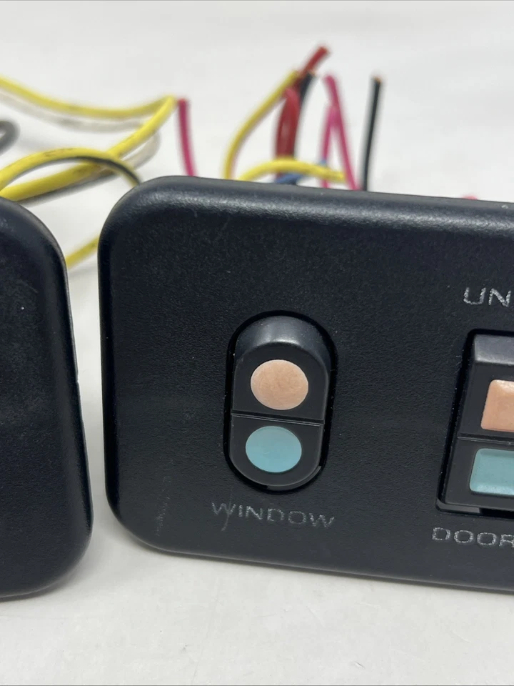 87-91 Ford F150 F250 F350 Bronco Power Window Door & Lock Switch Set OEM - Image 4 of 4