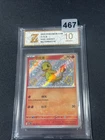 Pokemon Card 2025 S-Chinese Charmander 151C 152/151-Grade 10