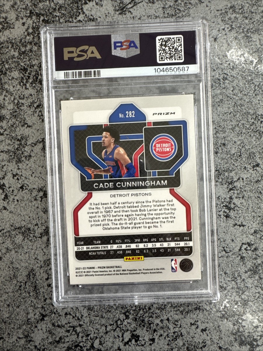 2021-22 Panini Prizm - Cade Cunningham #282 Pink Ice Prizm (RC 