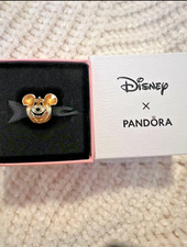 Pandora Disney Mickey & Minnie Mouse Halloween Pumpkin Charm — listing 6
