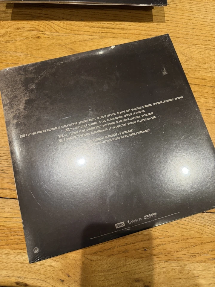 The Walking Dead Vinyl Record  AMC Original Television Soundtrack Marble Green - Image 2 of 2