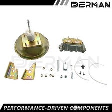 11 Zinc Power Brake Booster Master Cylinder Disc Drum For 64-72 Gm A F X Body
