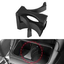 Car Center Console Cup Holder Insert Divider Black For 2005-2009 Tacoma Toyota