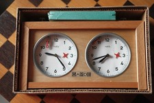 Ruhla Gardé Schachuhr Chess Clock DDR GDR Mechanisch Geprüft Tested