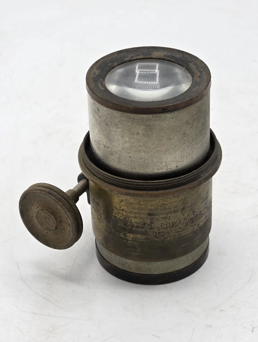 Objectif Photo Ancien Hermagis Petzval 210mm (1868) Pour Grand Format