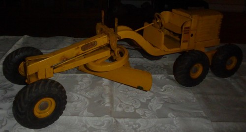 Vintage Doepke Model Toys Co - livellatrice stradale diesel Adams - Foto 3 di 16