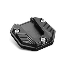 Motorcycle Kickstand Support Pad, Side Parking Stand Extension Plate, Enlarged