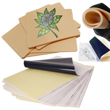 20Pcs Tattoo Practice Skin Kit with Transfer Paper, 5Pcs 3Mm Thick Fake Skin