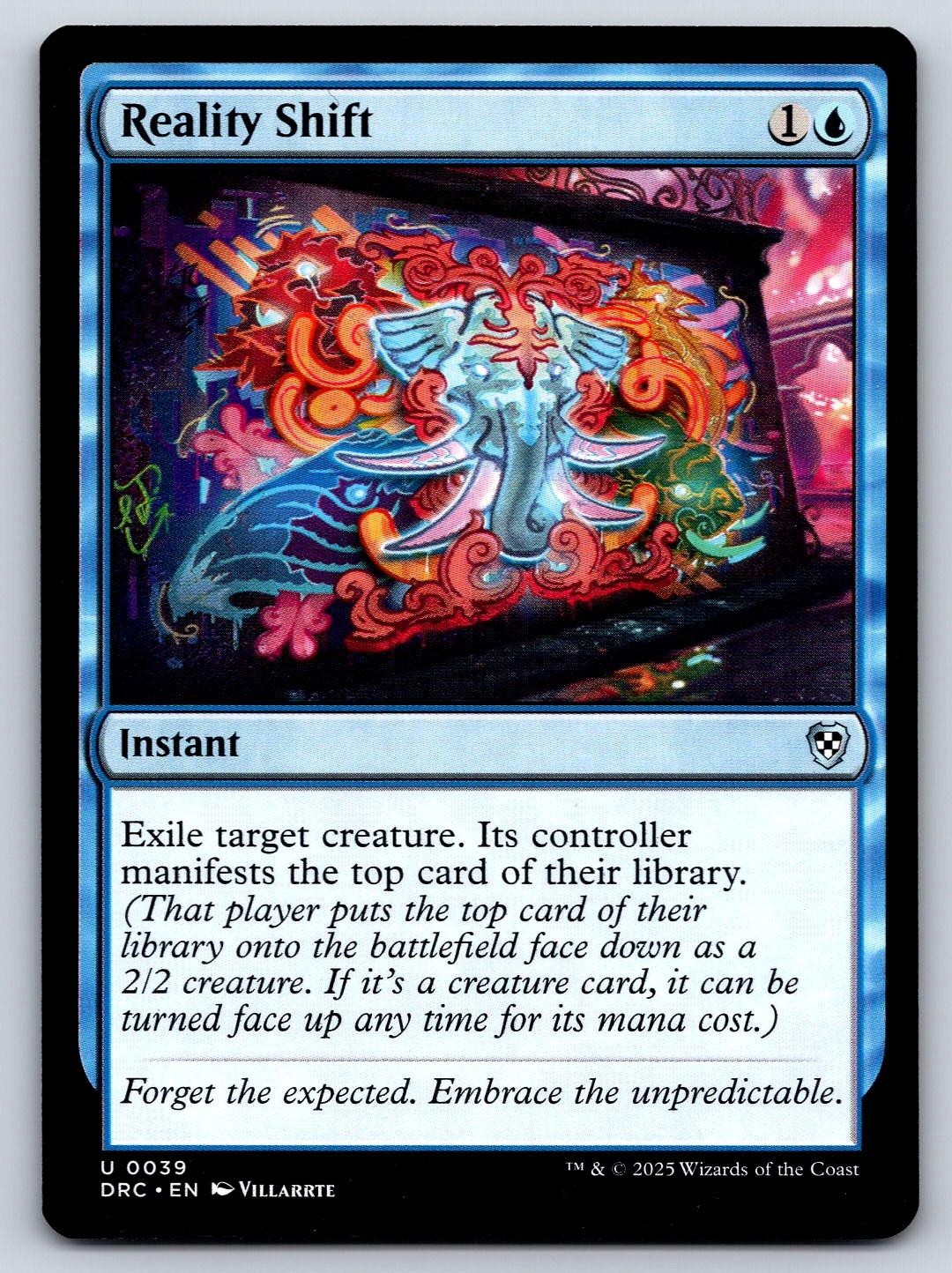 Reality Shift 39 - MTG - Commander: Aetherdrift - 2025