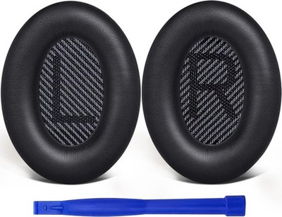 SoloWIT  Ersatz Ohrpolster für Bose QC35, kompatibel mit Over-Ear Kopfhörern