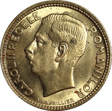 P391, Romania, Carol II, 10 Lei 1930, Paris Mint, Top Unc, Full Lustre!