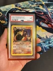 Pokémon 2000 First Edition Team Rocket Dark Charizard PSA 9 Holo 4/82 SWIRL 🌀