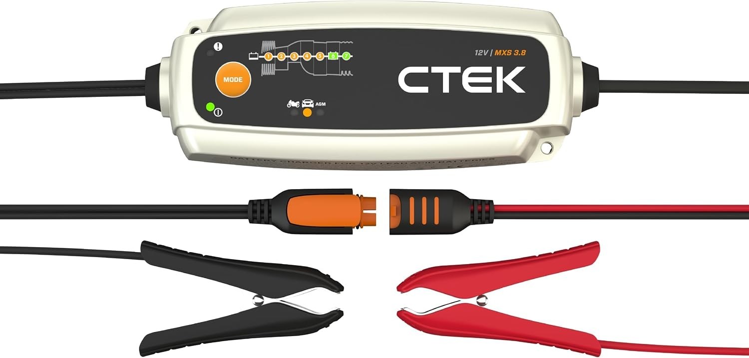 CTEK MXS 3.8 Batterieladegerät 12V, Auto & Motorrad mit Winterprogramm | Erhaltungsladegerät mit Entsulfatierungs- und Winterprogramm, intelligent & vollautomatisch - Bild 2