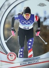 2026 Topps Chrome U.S. Winter Olympic & Paralympic Team Rosie Brennan 34 USA