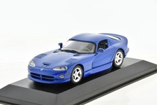 1993 DODGE Viper Coupe Blue 1/43 MINICHAMPS 430144021
