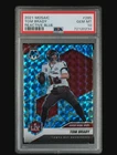 Tom Brady 2021 Panini Prizm Mosaic #285 - Reactive Blue - PSA GEM MINT 10