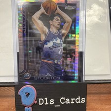 John Stockton #250 Pulsar Refractor 2025-26 Topps Chrome Basketball