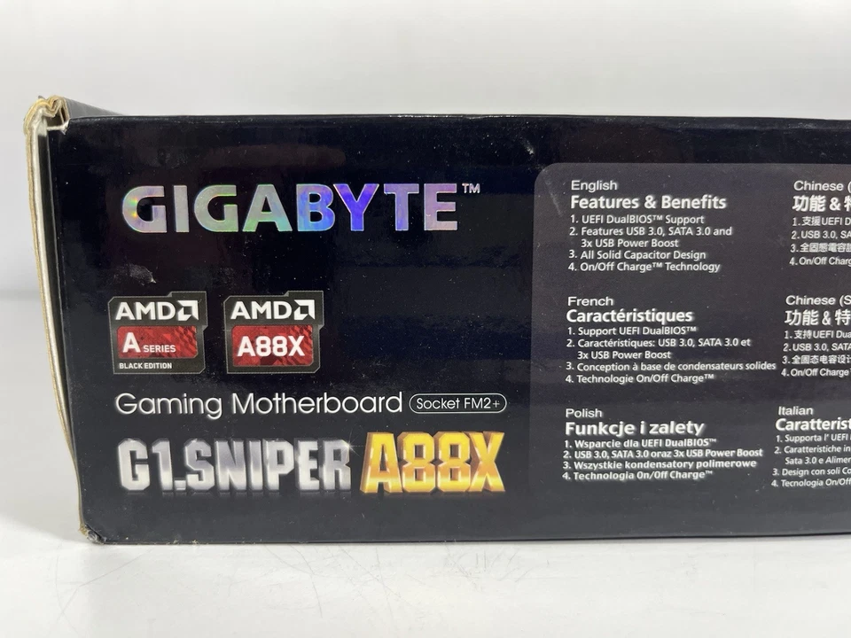 Gigabyte G1 Sniper A88x ATX Motherboard FM2+ NEW In BOX - Image 3 of 4