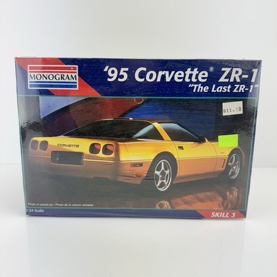 Monogram 1995 Corvette Zr-1 Factory Model Kit 2455 for sale online