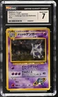 Sabrina's Gengar Holo - Japanese Gym 2: Chal. from the Darkness CGC 7 Near Mint