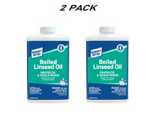  2 PACK  Klean Strip Boiled Linseed Oil Qt.