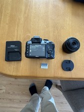 Nikon D3300 24.2MP DSLR Camera Black Kit w AF-S DX VR II 18-55mm Lens WiFI WU-1a