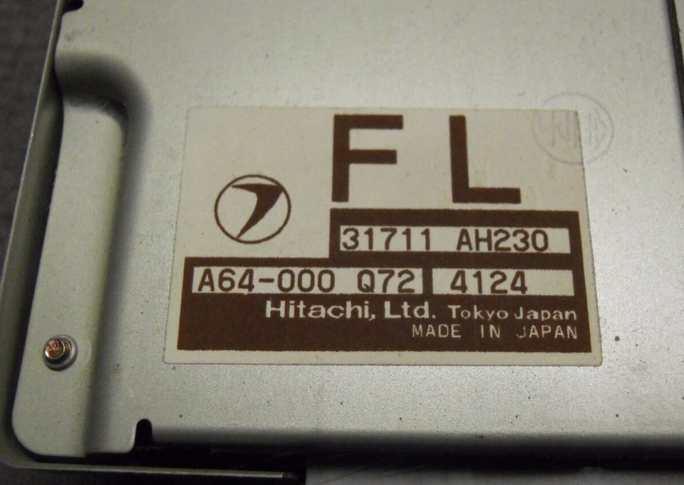 2004 SUBARU IMPREZA WRX TCU TCM ПЕРЕДАЧИ МОДУЛЬ УПРАВЛЕНИЯ OEM P/N 31711AH230 - Изображение 4 из 4