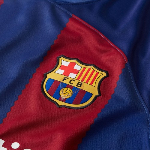 NIKE FC BARCELONA 2023/24 STADIUM HOME MEN'S DRI-FIT SOCCER JERSEY - Picture 8 of 11
